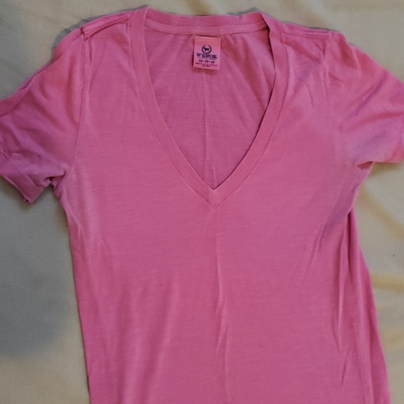 Pink Vneck - Picture 1 of 3